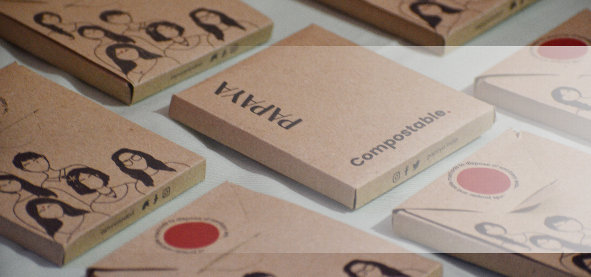 Papaya Menstrual Pads (Box of 9)