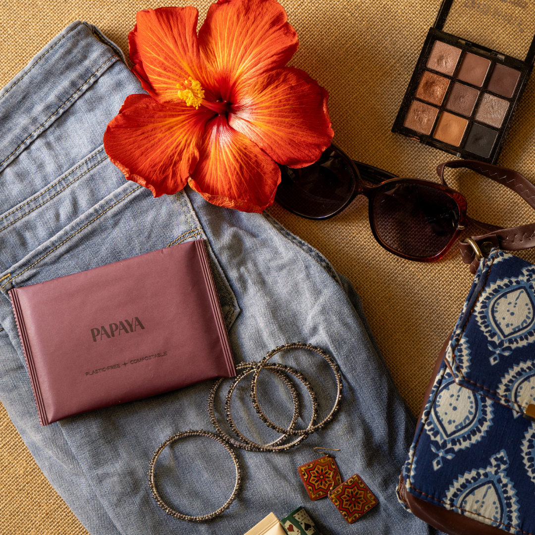 Papaya Heavy Flow Menstrual Pads