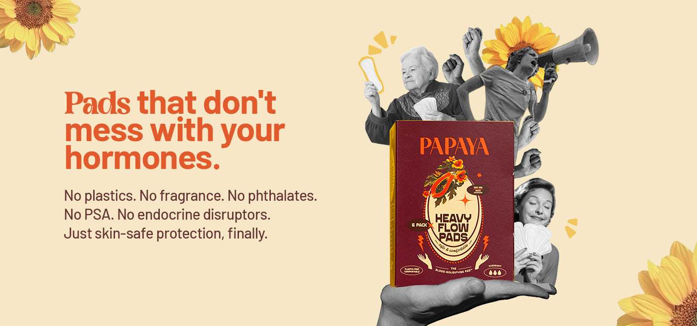 Papaya Blood-Solidifying Pads