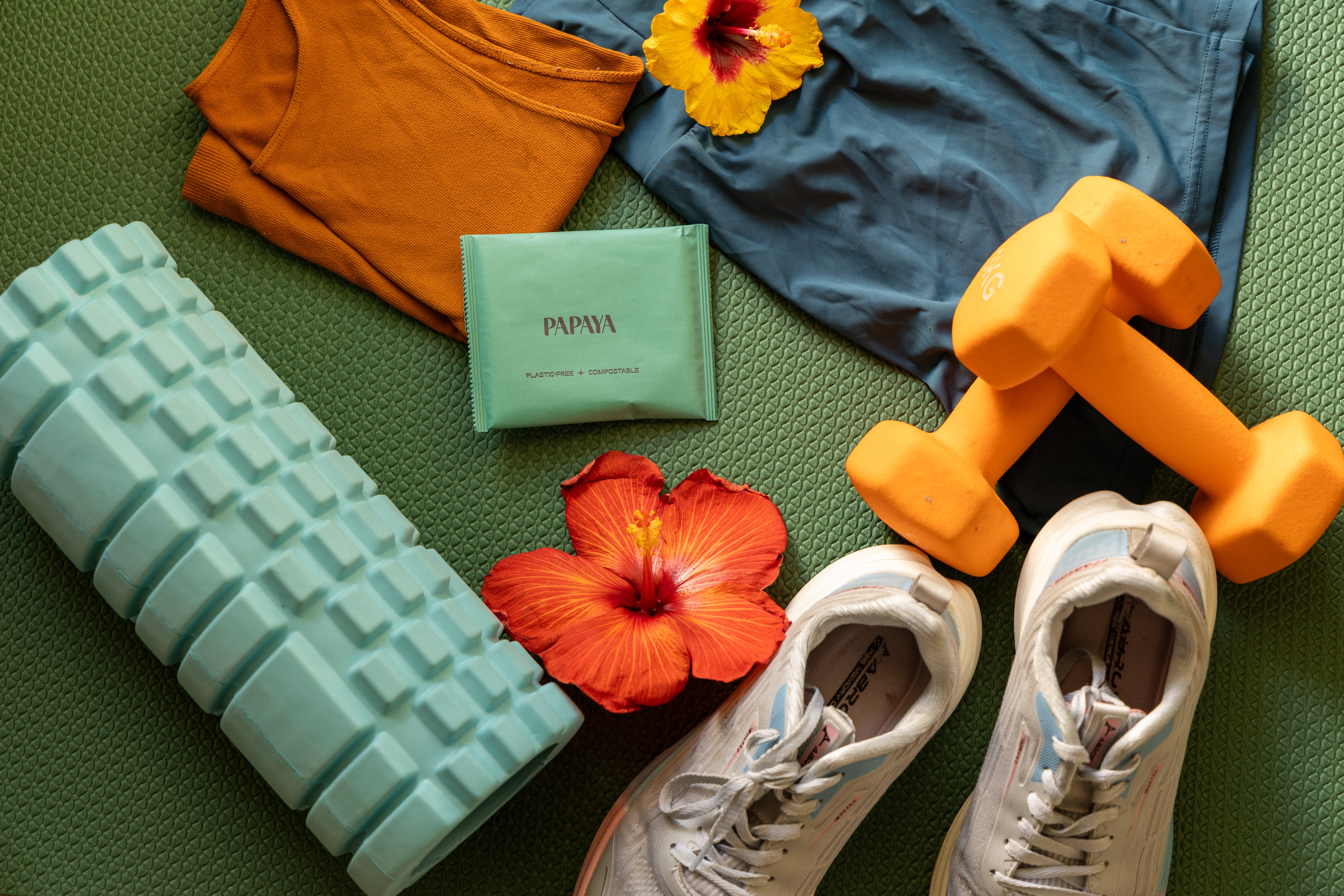 Papaya Medium Flow Menstrual Pads