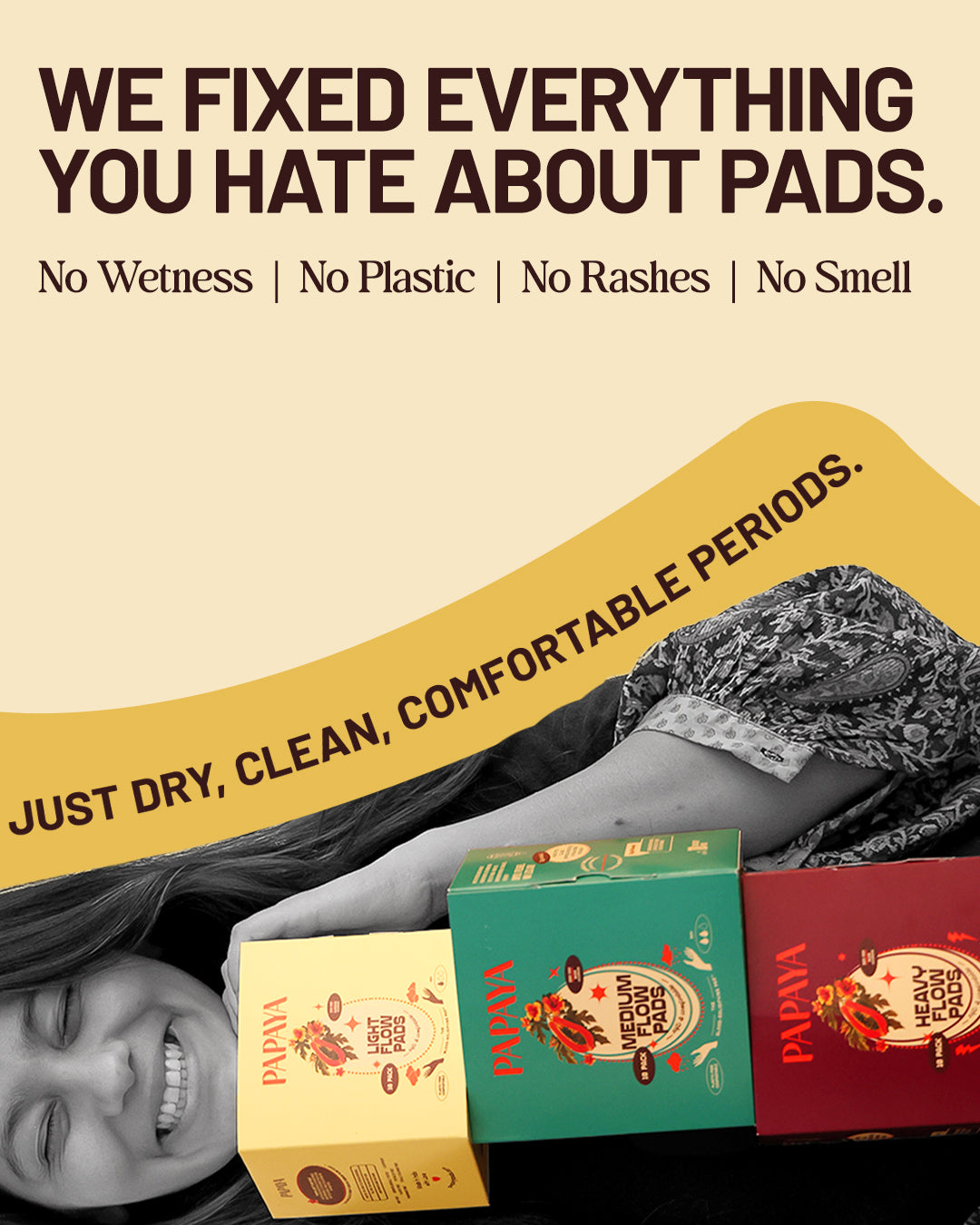Papaya Blood-Solidifying Pads